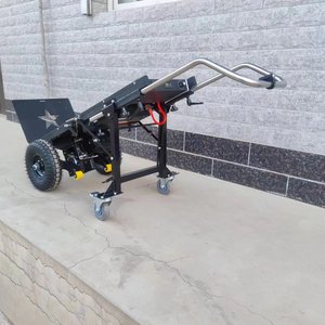 900KG 400KG 300KG Large Load <strong>Wheel</strong> Type <strong>Hand</strong> Truck Stair Climbing Machine for Material Handing Equipment Crawler <strong>Trolley</strong> - Product Image 6