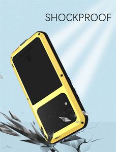 Ốp Lưng Love Mei Mạnh Mẽ Cho Huawei P10 Lite Kính Giáp Kim Loại Vỏ Silicon + Kim Loại + Kính Cường Lực - Product Image 3