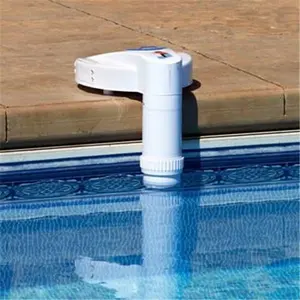 游泳池报警带太阳能电池的浸泡游泳池
