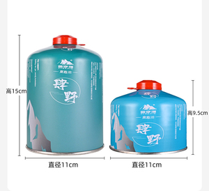 Camping <span class=keywords><strong>butano</strong></span> propano UN 2037 venta al por mayor 450g cartucho de Gas al aire libre Alpine <span class=keywords><strong>butano</strong></span> Gas bote - Product Image 4
