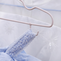 Cintres de balcon extra-larges robustes, design moderne et gain de place, pour vêtements d'adultes et d'enfants, usage en dortoir et pour étudiants, en plastique PE