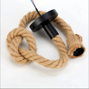 Hiện đại trần mặt dây đèn chùm Phụ kiện dây gai E27 cổ điển giữ đèn dây Ánh Sáng lịch thi đấu dây quanh co Retro đèn - Product Image 5