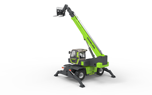 新型フルローテーションZTH4525R 4WDディーゼルエンジン搭載テレハンドラー 24.8mリフト 4.5トン積載量 1年保証 - Product Image 3