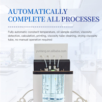YT-QND Fully Automatic Kinematic Viscosity Testing Measuring Instrument Oil Tester Electronic Kinematic Viscometer
