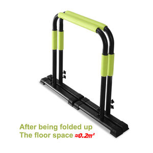 Estación de Flexiones Portátil Ajustable de Acero, Soporte de Flexiones Resistente y Funcional, Barra de Flexiones para Entrenamiento, Barra Paralela para Ejercicios en Interiores, Soporte para Flexiones - Product Image 3