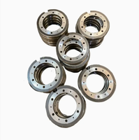 Structure de cadre de soudage usinée CNC en acier inoxydable avec brochage pour machines de construction, personnalisation OEM