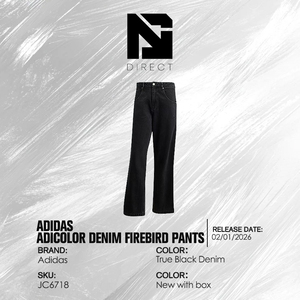 Pantalones Adicolor Denim Firebird Adidas Streetwear Casual con Botones Cargo Rectos para Hombre - Product Image 6