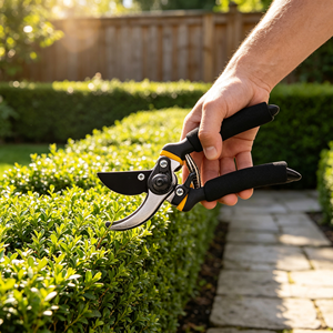 Sécateur de <span class=keywords><strong>jardin</strong></span> robuste à lame coupante avec poignée en caoutchouc, lame tranchante, coupe-branches professionnel, outil de jardinage OEM - Product Image 4