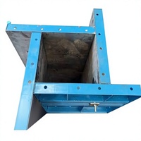 Système de coffrage réglable en acier galvanisé Q235 pour poteaux carrés, panneaux de soutènement en béton, construction sur mesure