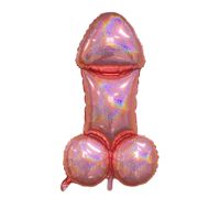 Ballon en aluminium en forme d'extraterrestre pour fête adulte, simulation transfrontalière, accessoires de décoration, en stock en usine