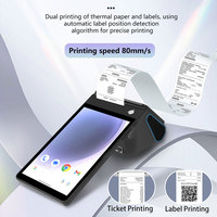 TPV Móvil Manos Libres GSM Android 14.0 con Pantallas Duales y Solución de Pago NFC Z150