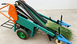 Motor eléctrico para máquina cosechadora de porotos, controlado por un motor eléctrico silencioso, para cortar porotos. Maquinaria agrícola eléctrica autopropulsada - Product Image 6