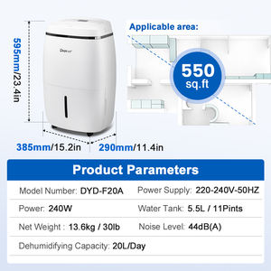 DYD-F20A 40 pintes Meilleure machine de séchage à l'air <span class=keywords><strong>Absorbeur</strong></span> <span class=keywords><strong>d</strong></span>'<span class=keywords><strong>humidité</strong></span> <span class=keywords><strong>électrique</strong></span> <span class=keywords><strong>D</strong></span>éshumidificateur domestique pour salon - Product Image 5