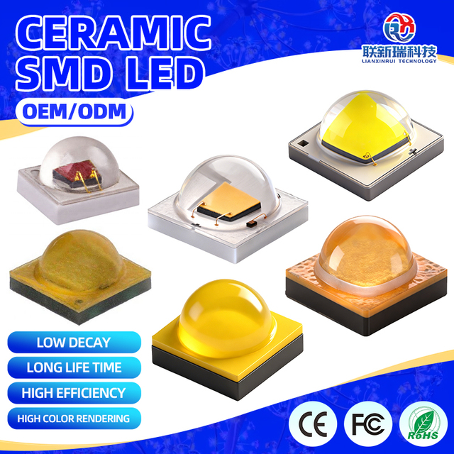 High Power XPE Crees Full Color RGB White 3W 10W 15W 20W 40W 60W 3535 5050 6065 7070 Ceramic SMD LED Chip Bead Diode