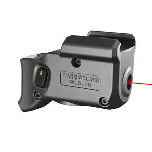 WARRIORLAND Mini Red Laser Holster Combo Ambidextrous On/Off Switch & Power Indicator