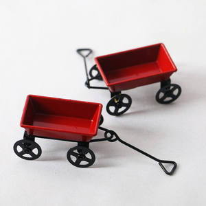 Mini tractores <span class=keywords><strong>casa</strong></span> <span class=keywords><strong>de</strong></span> <span class=keywords><strong>muñecas</strong></span> Mini rojo hierro arte remolque miniatura granja jardín escena tiro accesorios <span class=keywords><strong>Casa</strong></span> <span class=keywords><strong>de</strong></span> juguete accesorios <span class=keywords><strong>de</strong></span> bolsillo - Product Image 3