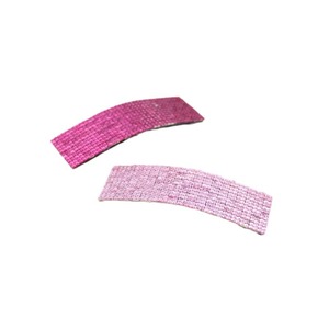 Barrettes à cheveux en strass style coréen pour femmes, usage quotidien, accessoire de coiffure en tissu coloré et plastique - Product Image 4