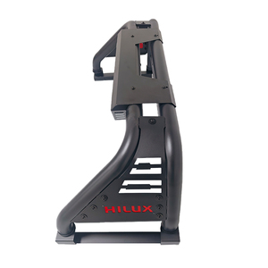 กันชนเหล็กสปอร์ต 4x4 สำหรับ Hilux Vero รุ่นใหม่ ยี่ห้อ Universal แบบ Bolt-On สีดำ รับประกัน 1 ปี - Product Image 2