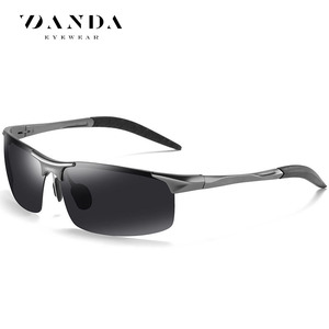 Danda Sunglasses Men Polarized TAC Lens Aluminum Magnesium <b>Frame</b> For Fishing Driving Outdoor Sports - Product Image 2