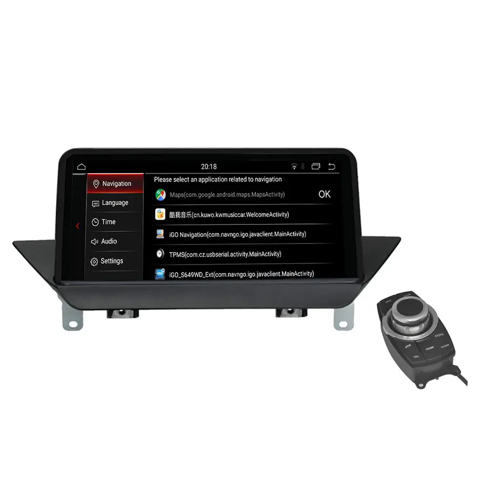 Android12 Bildschirm GPS Navigation Auto DVD-Player Für BMW X1 E84 CIC 2010-2015 mit Carplay Wifi 4G Sim BT