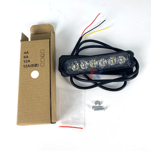 R65 E9 CE UKCA FCC IP65 Approuvé 6W <span class=keywords><strong>5</strong></span> Pouces <span class=keywords><strong>Feux</strong></span> Stroboscopiques Rectangulaires à LED pour Voiture Nouveau Lampe de Montage en Surface pour Éclairage Automobile - Product Image 6