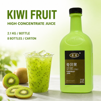 Hooggeconcentreerde vloeibare sapconcentratie 8X 19 smaken 2,1kg*8/doos Gratis monsters voor commerciële kopers Groothandel OEM voor ketens