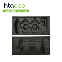 Insert en pulpe de bagasse de canne à sucre moulée biodégradable pour emballage durable