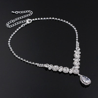 Ensemble collier et boucles d'oreilles avec pendentif en diamant de laboratoire cultivé en laboratoire de couleur D E F de 1 ct 2 ct 3 ct personnalisé pour mariage