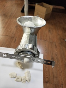 Molinillo de Carne Manual de Hierro Fundido Tipo Nacional 5 # <span class=keywords><strong>Picadora</strong></span> de Carne Manual para Uso Doméstico en Venta, Mezcladora y Trituradora Manual - Product Image 1