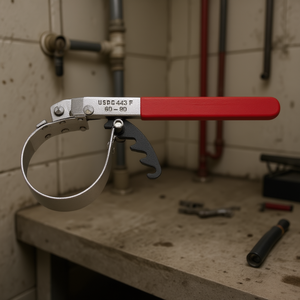 Clé à tuyau 443 F réglable de 60 à 90 mm pour la réparation de la plomberie - Product Image 3