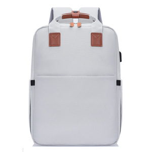 Mochila Personalizada de Fábrica para Hombres de Negocios, Mochila Escolar con Logotipo Personalizado, Mochila de Viaje de Ocio para Adolescentes, Mochila para Portátil con USB - Product Image 1