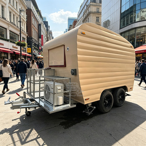 Unique <b>Light</b> <b>Box</b> Food Truck Custom Menu Board Catering Trailer - Product Image 1