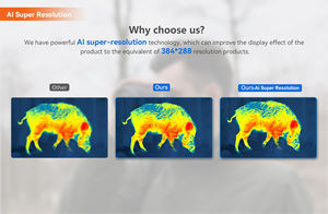 Ống nhòm nhiệt hồng ngoại kỹ thuật số MV2 Pro 256x192, tầm nhìn ban đêm, chống nước, độ phóng đại 8x, hiển thị theo dõi hươu, hợp kim nhôm 11mm - Product Image 5