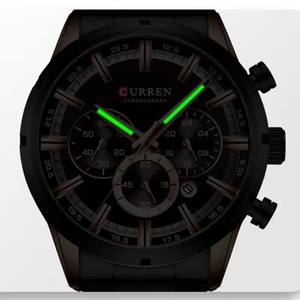 Reloj CURREN 8355 de Moda para Hombre, Reloj de Cuarzo Cronógrafo Deportivo de Lujo de Acero Inoxidable de Primera Marca para Hombre, Relogio Masculino - Product Image 6