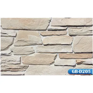 Berich GB-D205 man-made culture stone 3d artificial stone panel on sale