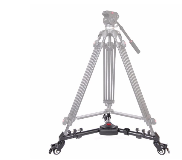 Yunteng YT-900 Photography Heavy Duty Tripod Dolly with Wheels and