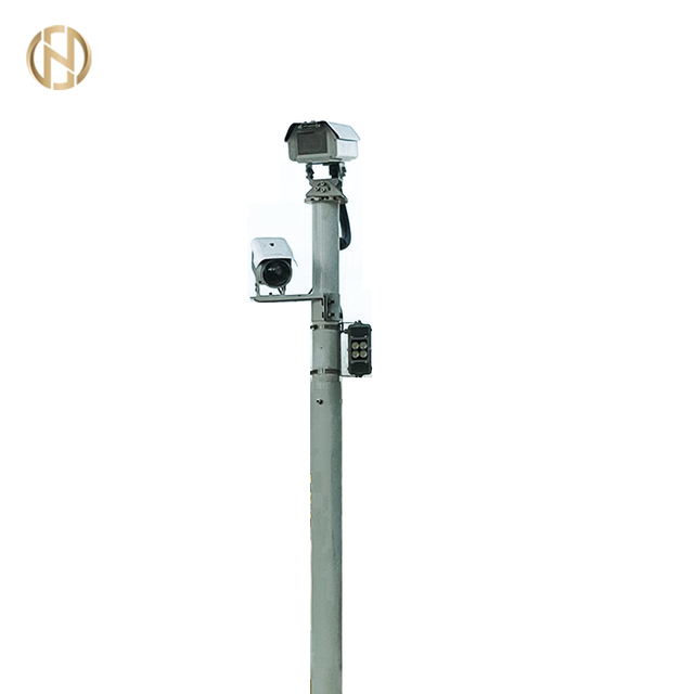 High Quality Galvanized Telescopic CCtv Camera Mast Pole