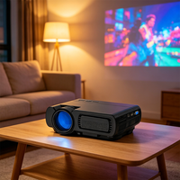 Nuevo Proyector T5 HD 2026, 200-300 ANSI Lúmenes, Android Smart, Duplicación de Pantalla Inalámbrica, Proyector de Video para el Hogar
