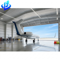 Hangar d'avion de conception moderne pour hélicoptère Cessna 172, structure en acier préfabriquée économique, kit de hangar d'avion