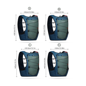 Mochila Deportiva Multifuncional WRELS <span class=keywords><strong>para</strong></span> Correr, Mochila Ligera y Transpirable <span class=keywords><strong>para</strong></span> Maratón con Sistema <span class=keywords><strong>de</strong></span> <span class=keywords><strong>Hidratación</strong></span> - Product Image 6