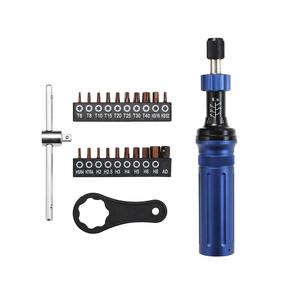 SHAHE Torque <b>Screwdriver</b> with Mechanical Preset Clutch and 20 Piece Tool Set for Maintenance Assembly - Product Image 2