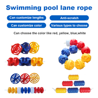 Ligne de délimitation de piscine Fenlin diamètre 15 cm anti-vagues pour course