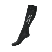 Chaussettes d'équitation écologiques en fibre de bambou bio pour hommes, chaussettes longues personnalisées pour femmes, chaussettes équestres épaisses
