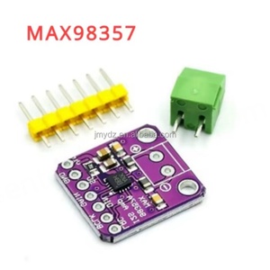 Amplificador de Micrófono Electret MAX98357 MAX4466 MAX9814, Módulo Amplificador de Audio Estable MAX9814 Compatible con ESP32 Raspberry Pi - Product Image 5