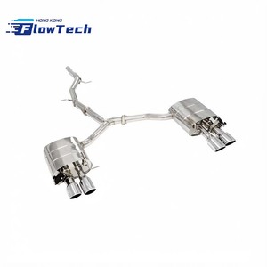 ระบบท่อไอเสียแคทแบ็กสแตนเลสแบบมีวาล์วสำหรับ Audi A4 A5 B9 Performance - Product Image 4