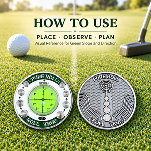 Golf Club Tournament Custom Green Reader Bubble Level Metal Putting Tool Personalized Event Gift Supplier Factory Direct - Product Image 5
