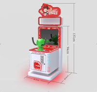 Machine de jeu double d'usine Série Little Overlord Machine de jeu vidéo de jeu d'arcade à pièces pour enfants Support personnalisé