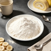 Fabrieksbulk 100% puur gevriesdroogd bananenpoeder, voedingskwaliteit voor bakkerijen, bubble tea en smoothies