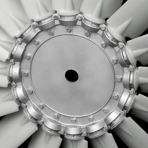 ใบพัดลมแบบปรับได้ 16 ใบ PAG สำหรับระบายอากาศแบบช่องลม ใบพัดลมสำหรับรถขุด - Product Image 5