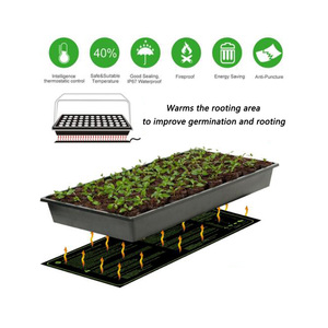 Tapis <span class=keywords><strong>chauffant</strong></span> en plastique <span class=keywords><strong>pour</strong></span> <span class=keywords><strong>semis</strong></span> de plantes d'intérieur Tapis d'accélérateur de croissance hydroponique chaud <span class=keywords><strong>pour</strong></span> <span class=keywords><strong>plateau</strong></span> de culture de <span class=keywords><strong>semis</strong></span> - Product Image 6